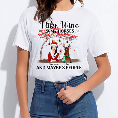 89Customized Horses Lovers Personalized Shirt