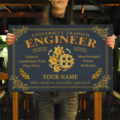 89Customized Personalized Engineer Pallet Sign