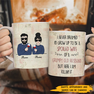 89Customized Couple Personalized Mug