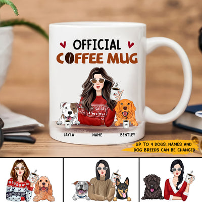 89Customized Official Coffee Mug Dog Lover Personalized