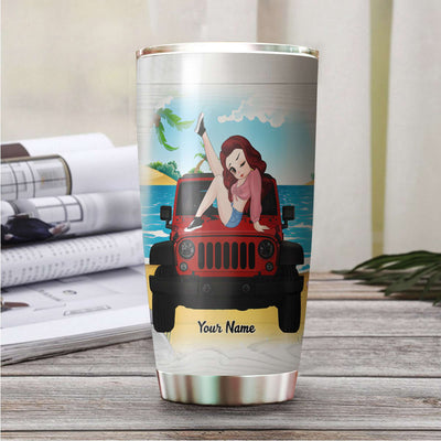 89Customized This Is My Jeep No You Can't Drive It Personalized Tumbler