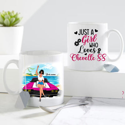 89Customized Just a girl who loves Chevelle Customized Mug
