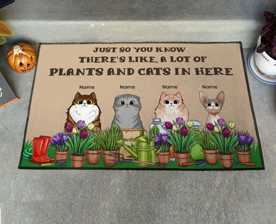 89Customized Just so You Know, There's Like, a Lot of Plants and Cats in Here