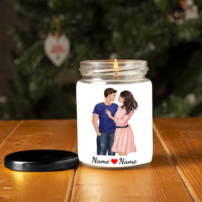 89Customized Best gift for couple Personalized Candle