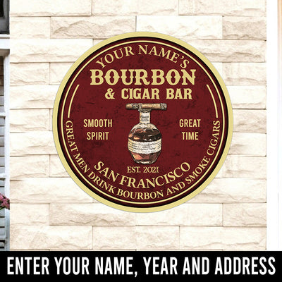 89Customized Great men drink bourbon and smoke cigar 4