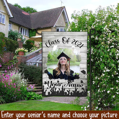 89Customized Class of 2021 graduation personalized flag