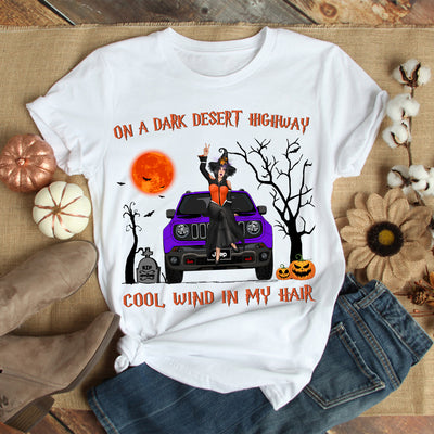 89Customized On A Dark Desert Highway Cool Wind In My Hair Personalized Shirt