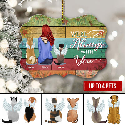 89Customized We're Always With You-Personalized Ornament