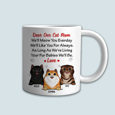 89Customized We'll Meow You Everyday Personalized Mug