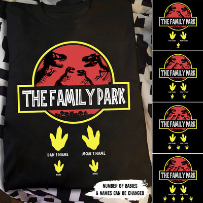 89Customized The family park family trip personalized shirt