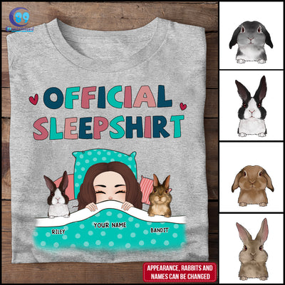 89Customized Official Sleepshirt Rabbit Lovers Personalized Shirt