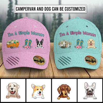 89Customized I'm a simple women Customized Cap