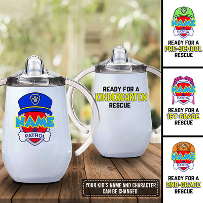 89Customized Ready for a school rescue patrol personalized kids tumbler