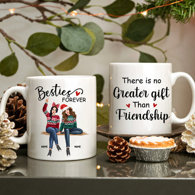89Customized I Hate Everyone Except Us Best Friends Personalized Mug