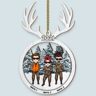 89Customized Hunting Personalized Ornament