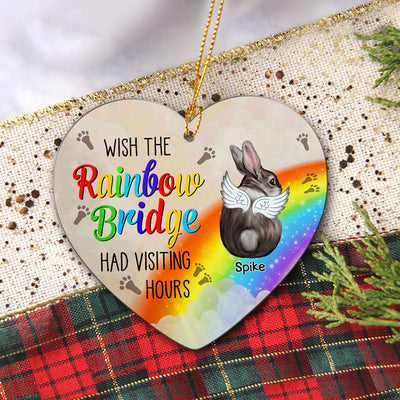 89Customized Wish the rainbow bridge Personalized Ornament