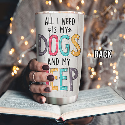 89Customized Whoever Said Diamonds Are A Girl’s Best Friend Never Owned A Jeep Personalized Tumbler