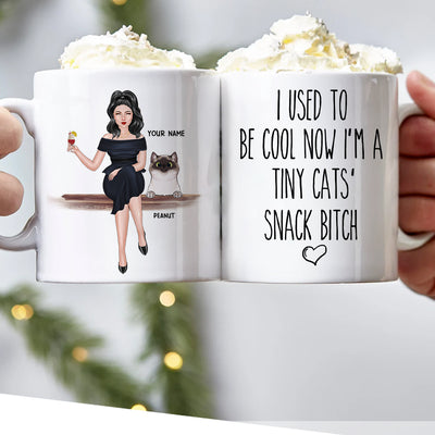 89Customized Cats Because People Are D*cks Personalized Mug