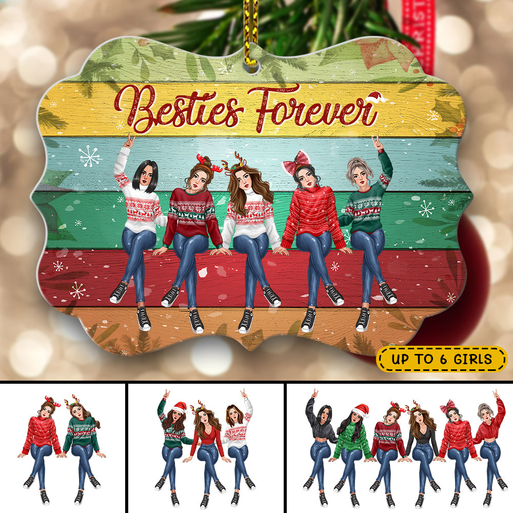 89Customized Our Friendship Is A True Blessing To Me Personalized One Sided Ornament