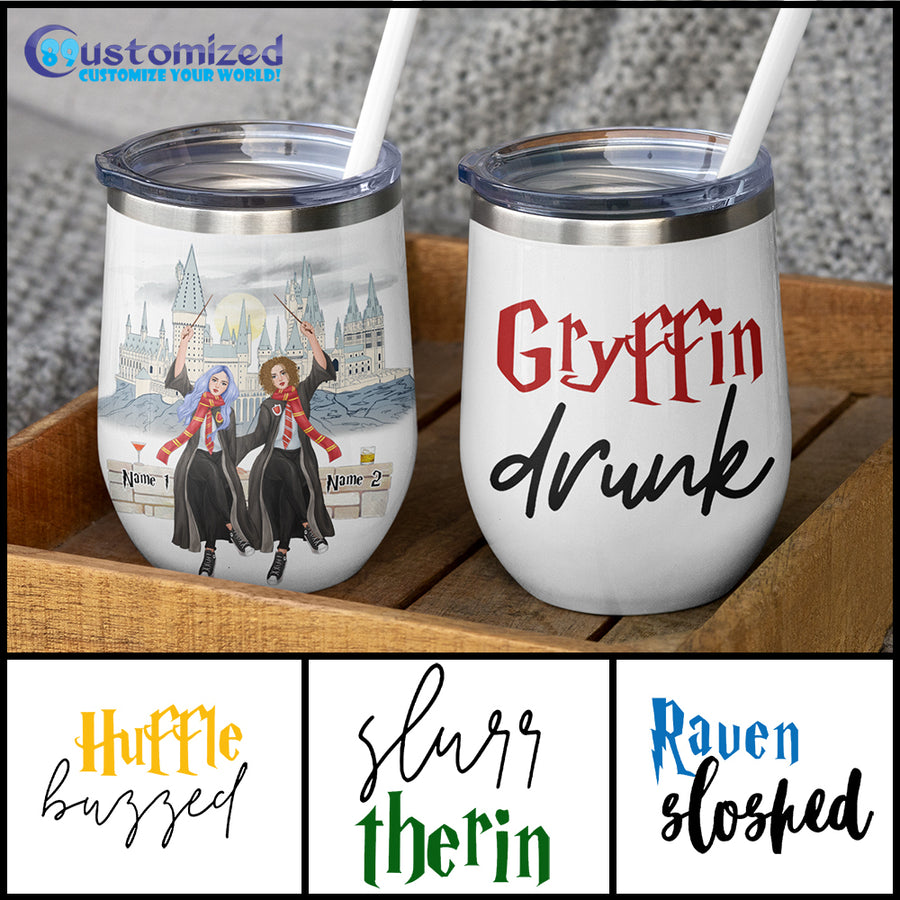 89Customized Harry Potter Party (No straw included) Wine Tumbler