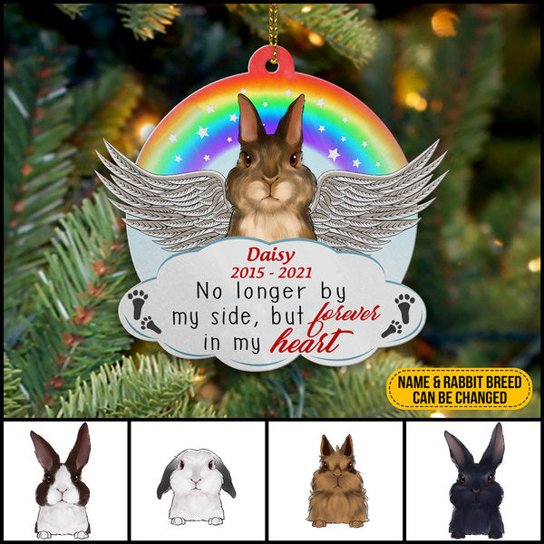89Customized Don't Cry For Me Memorial Personalized Ornament