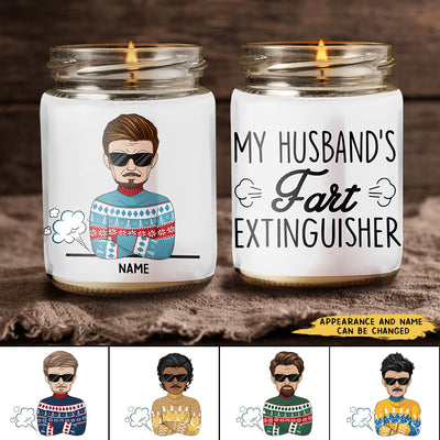 89Customized Light When Farts Funny Personalized Candle