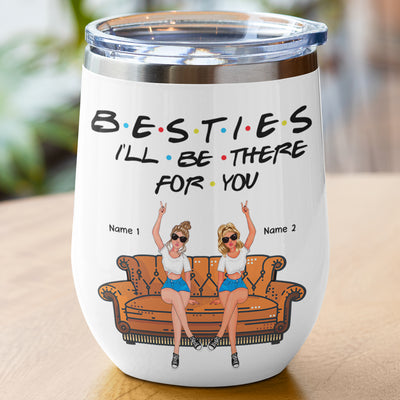 89Customized Thank you for being my unbiological sister personalized (No straw included) wine tumbler