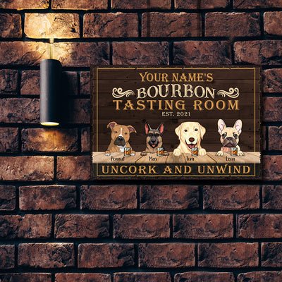 89Customized Tasting room Customized Printed Metal Sign
