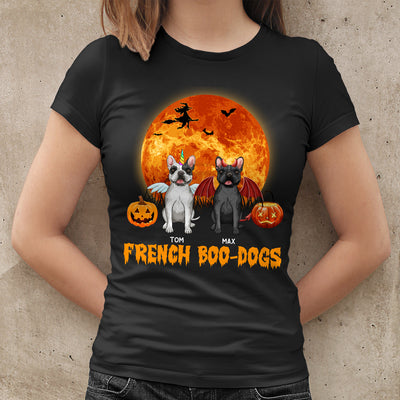 89Customized French Boo-Dog Halloween Personalized Shirt