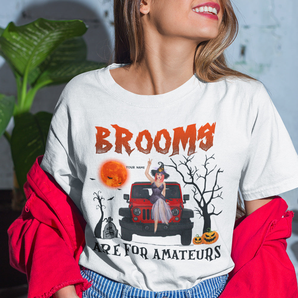 89Customized Jeep Girl Brooms Are For Amateurs Personalized Shirt