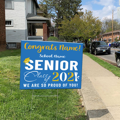 89Customized Personalized Yard Sign Senior Congrats Grad 2021