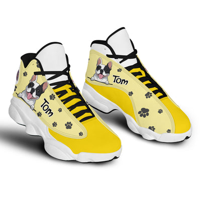 89Customized Dog lover Customized Black Air JD13 Shoes