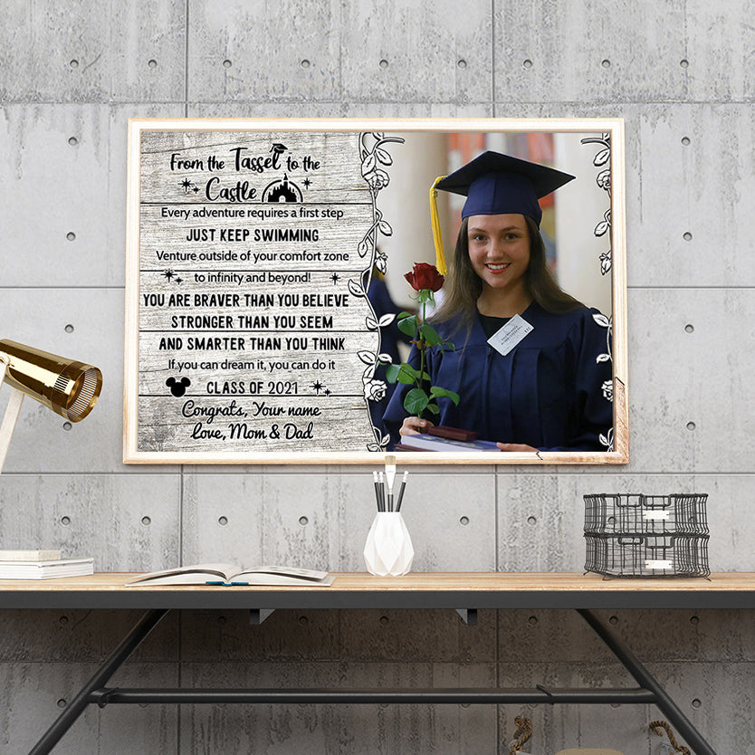 89Customized Personalized Poster From The Tassel Graduation
