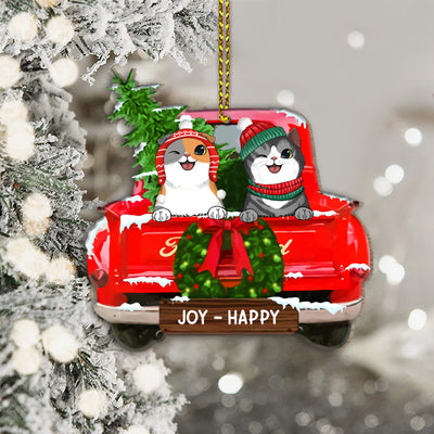 89Customized Cat Lover Personalized Christmas Ornament