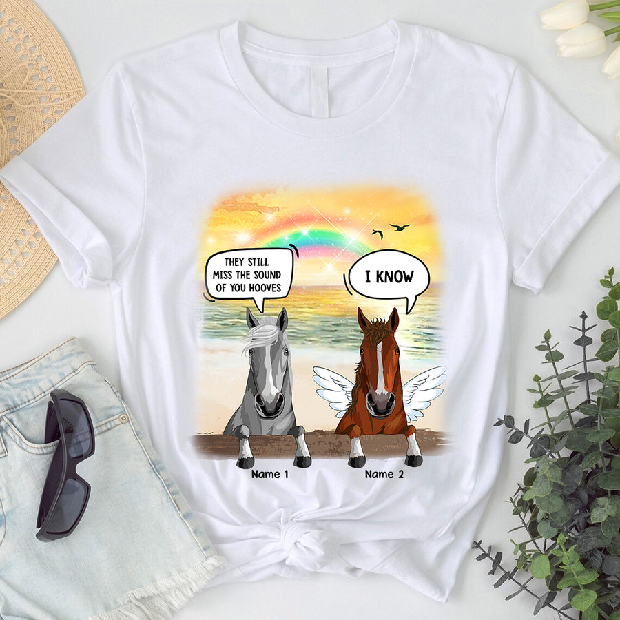 89Customized They still talk about you horses personalized shirt