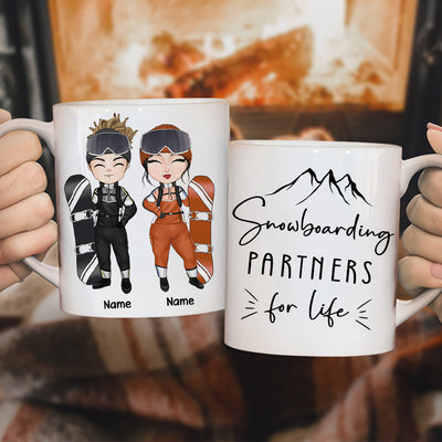 89Customized The best memories are made on the slopes Personalized Mug