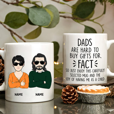 89Customized Dad I'm so happy your pull out game was weak AF Personalized Mug