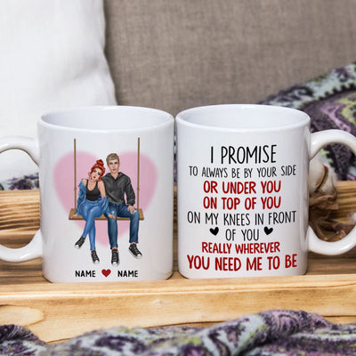 89Customized I met you I liked you I love you Funny and Naughty Gift for Him Gift for Her Personalized Mug