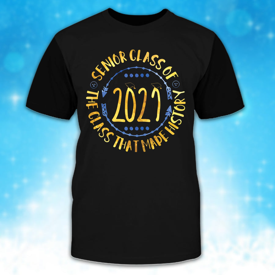 89Customized 2D Shirt Senior Made History