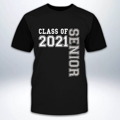 89Customized 2D Shirt Senior Class Of 2021