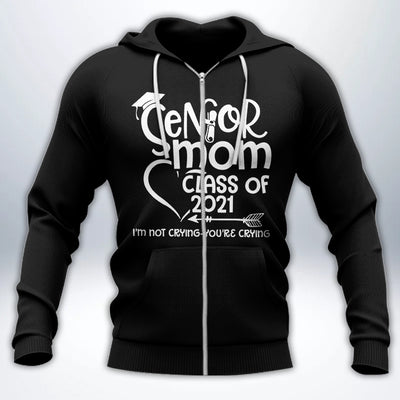 89Customized 2D Shirt Senior Mom Crying