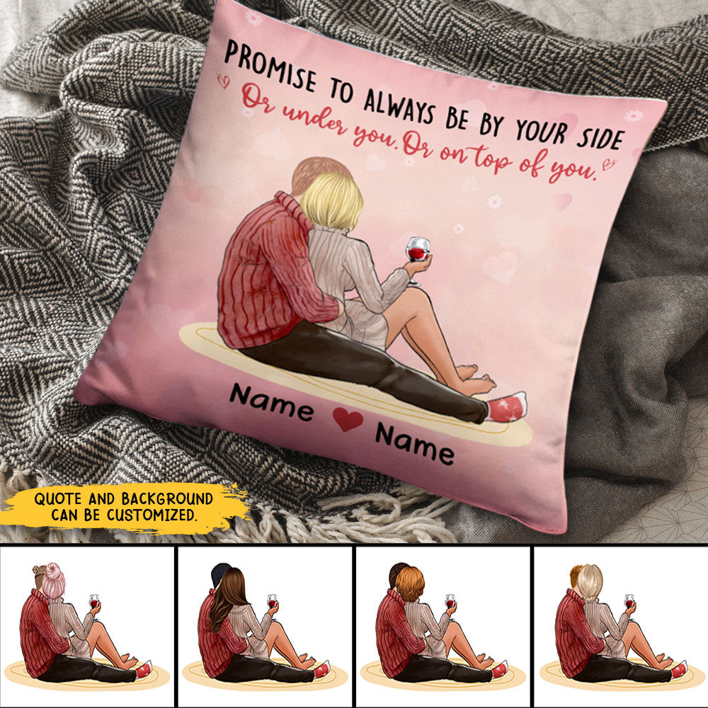 89Customized Funny and Naughty Gift for Him Gift for Her Love Couple Personalized Pillow
