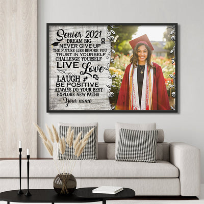 89Customized Personalized Poster Dream Big Senior 2021
