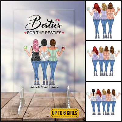 89Customized Besties For the Resties 2 Personalized Spotify Frame