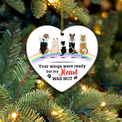 89Customized Rainbow Bridge Personalized Memorial Dog Ornament