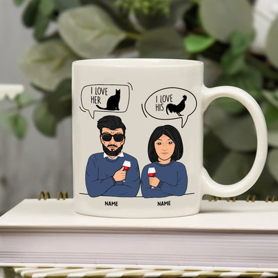 89Customized Funny Couple Personalized Mug