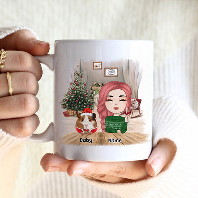 89Customized Christmas Guinea Pigs Lovers Personalized Mug