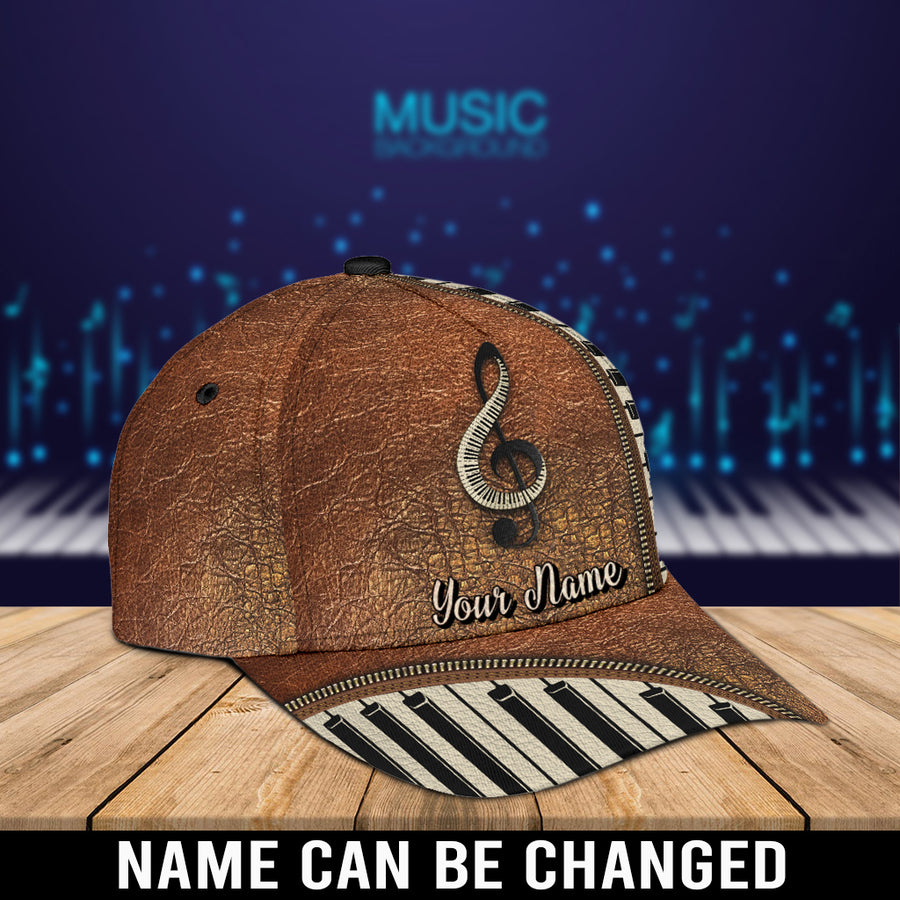 89Customized Piano Personalized Classic Cap