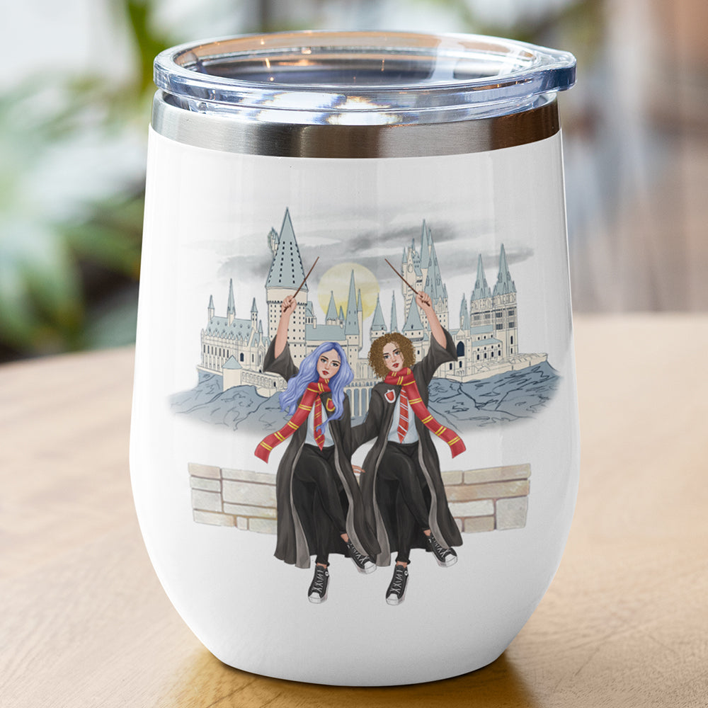 89Customized Always Sisters (No straw included)  Wine Tumbler