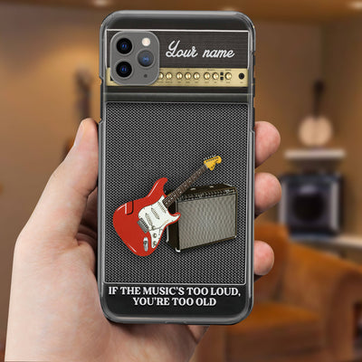 89Customized 3D amp guitar personalized phone case